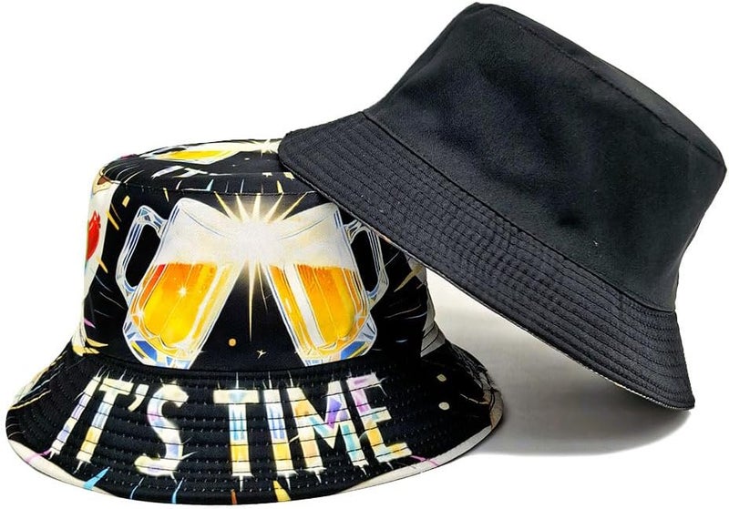 CNUSER Bucket Hat for Women Men,Travel Sun Beach Cap,Unisex Fishing Outdoor Boonie - Image 5